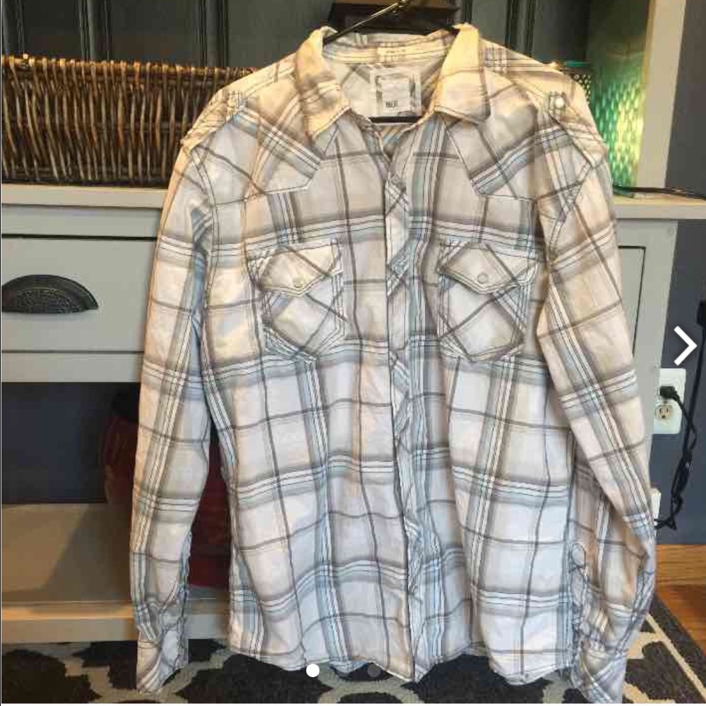 Mens BKE Athletic Fit Button down shirt