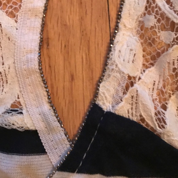 Collective Concepts Racerback Striped Tank - Picture 3 of 4