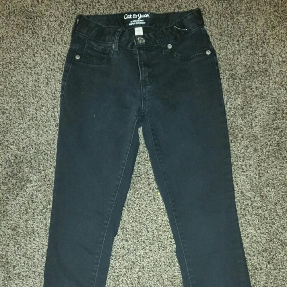 Black skinny jeans