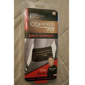 NEW Copper fit belt back brace unisex