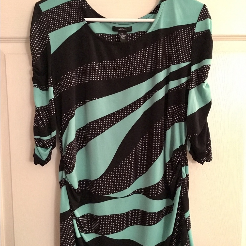 Alfani Ruched Front Top