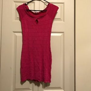 🔴Pink Bodycon Dress