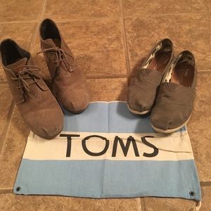TOMS Desert Wedge & TOMS Classic