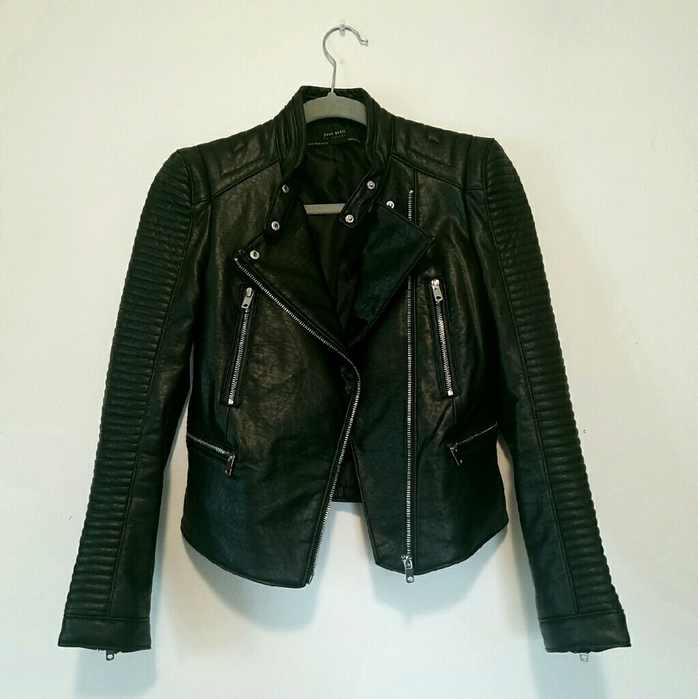 Zara Faux Leather Jacket