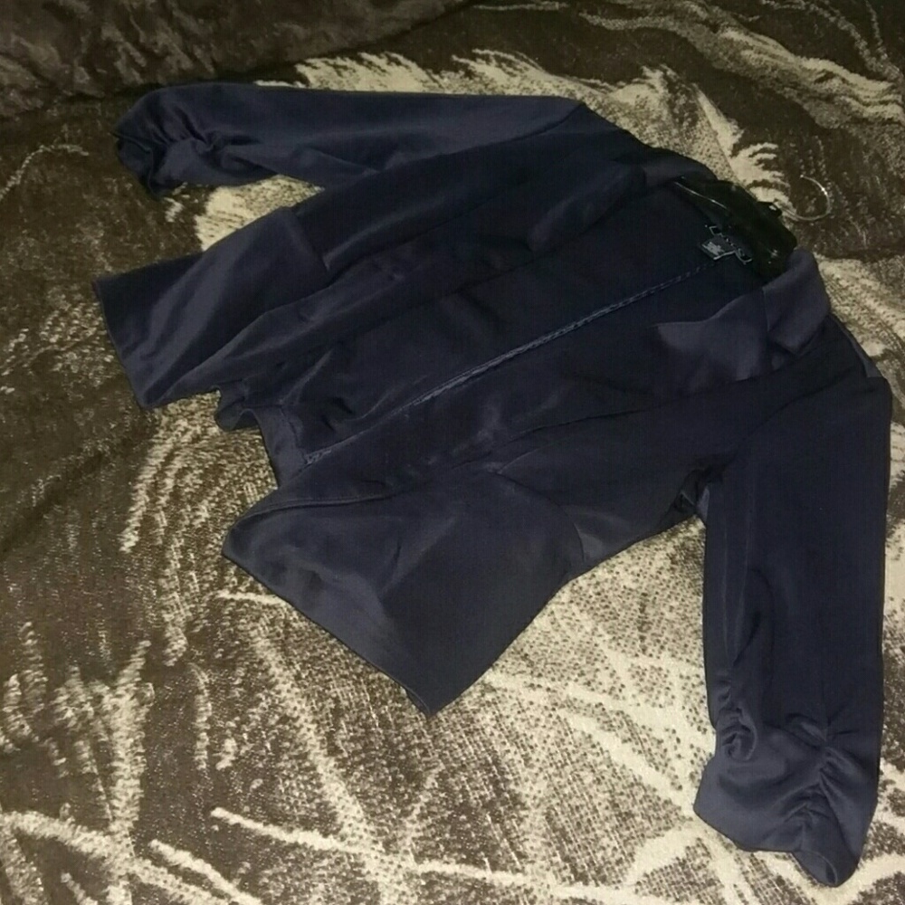 Navy blue blazer