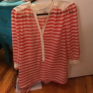 3/4 length sleeve blouse