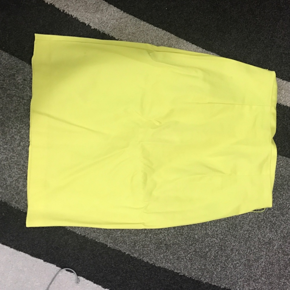 Yellow skirt