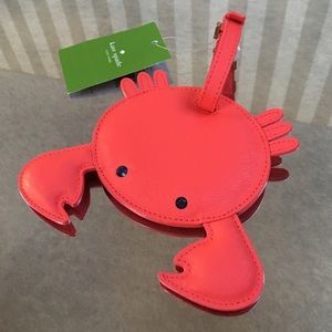 Kate Spade Crab Luggage Tag