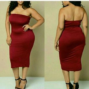 Tube Mdi Dress NWot