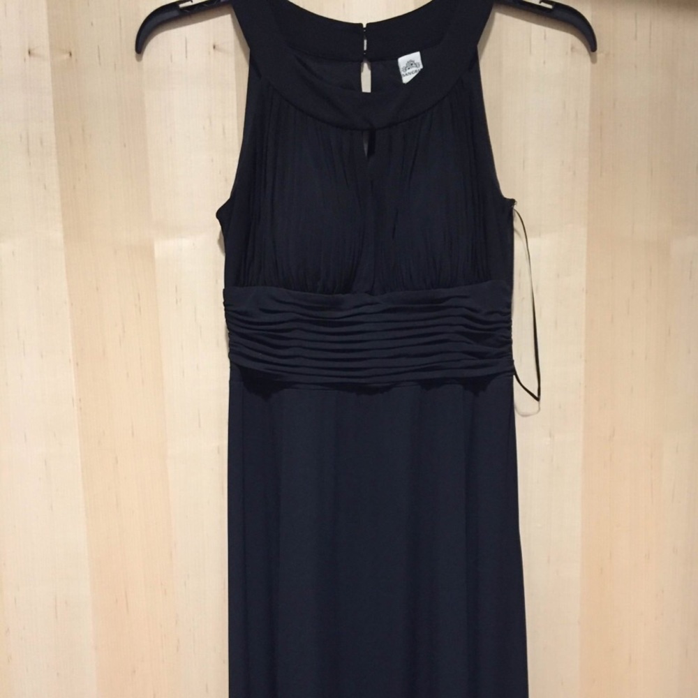 Sangria Women's Long Black Dress Sz 8