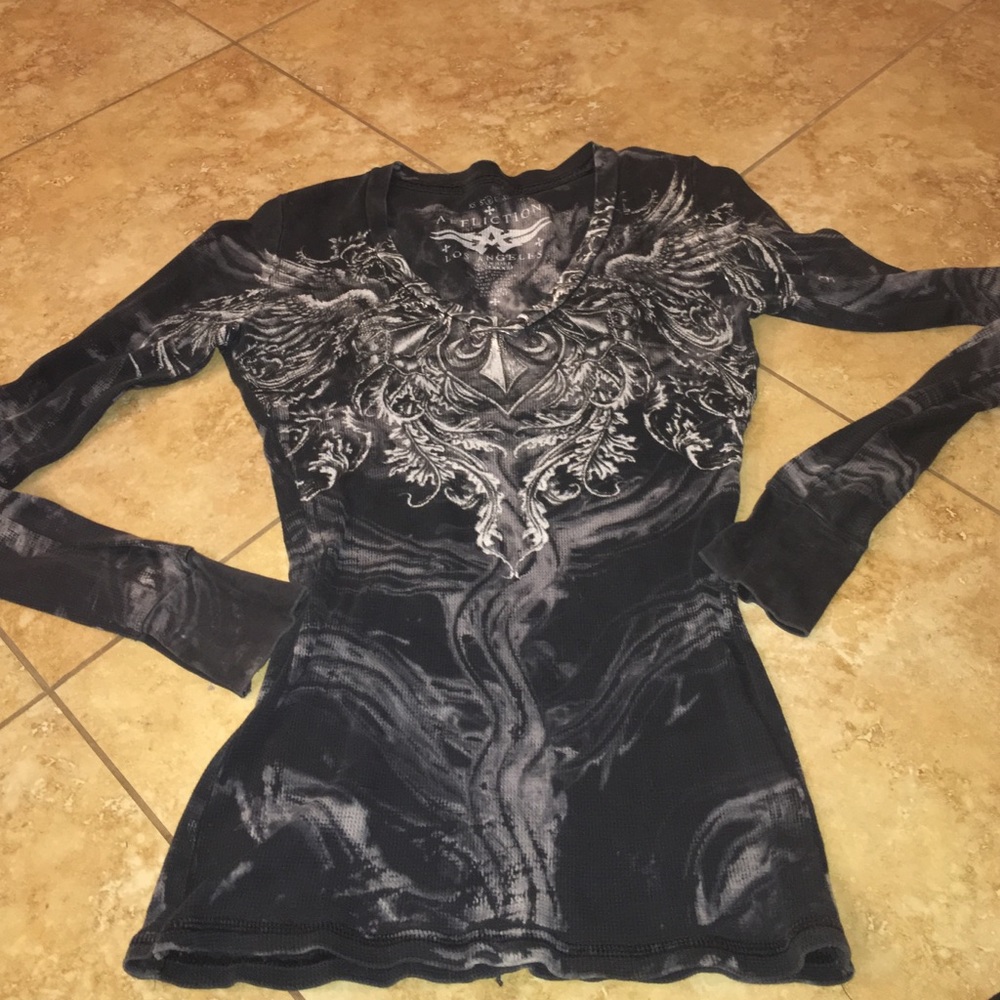 Affliction Long Sleeve Shirt in size Medium