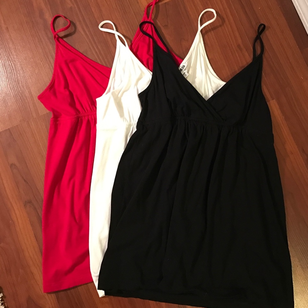 3 Express Babydoll Tank Tops
