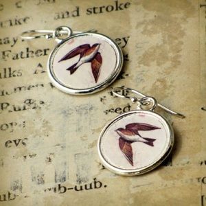 Swallowtail earrings