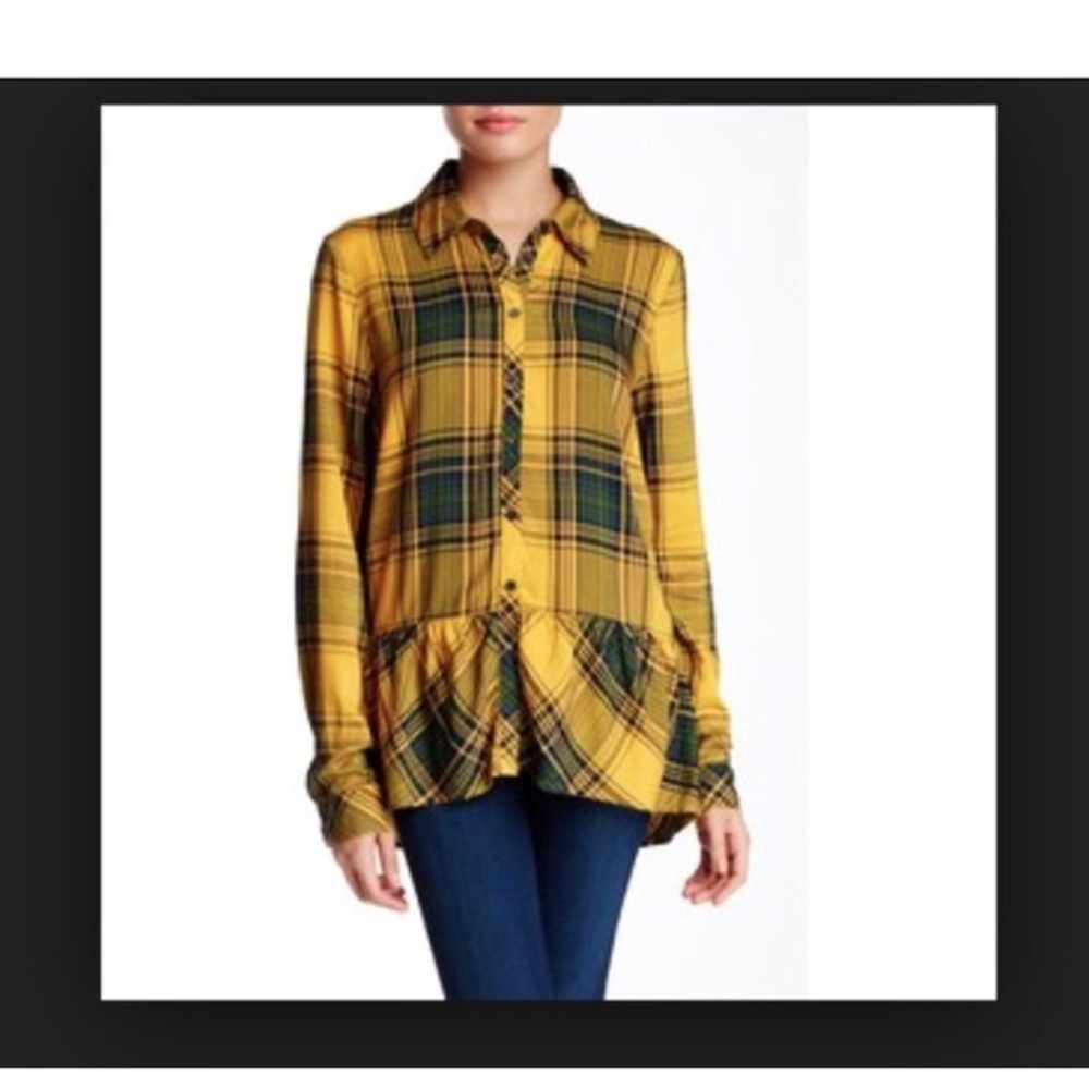 Kensie plaid shirt
