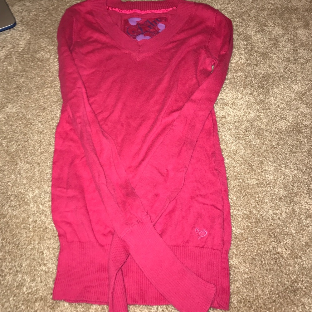 Pink sweater from Lilu