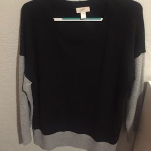 Color block sweater