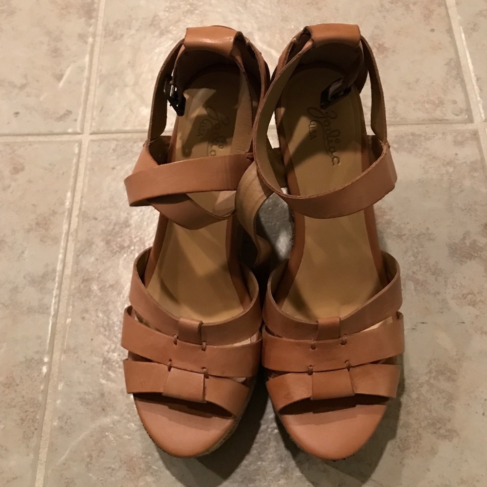 Wedges gently worn