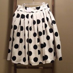 Choies Polka Dot Skirt