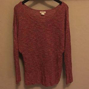 Lucky Brand sweater top with dolman type sleeves
