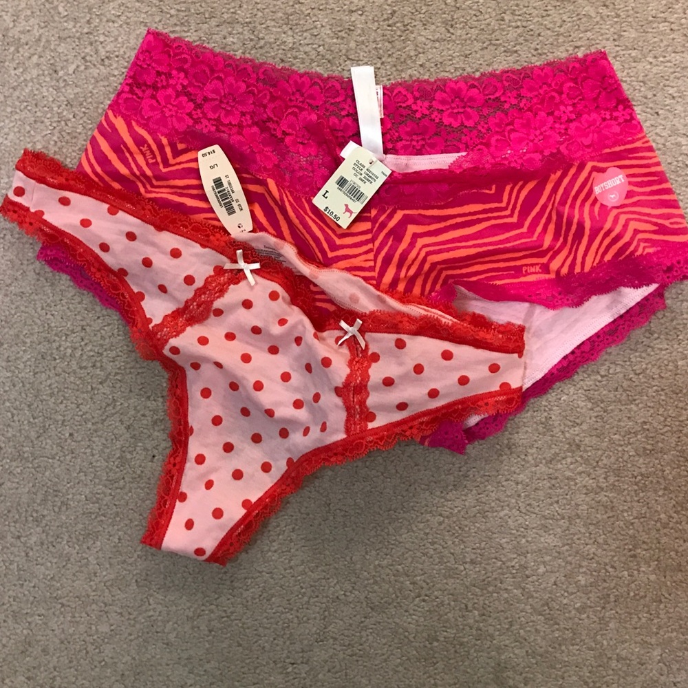 Victoria's Secret NWT Boyshort & Thong