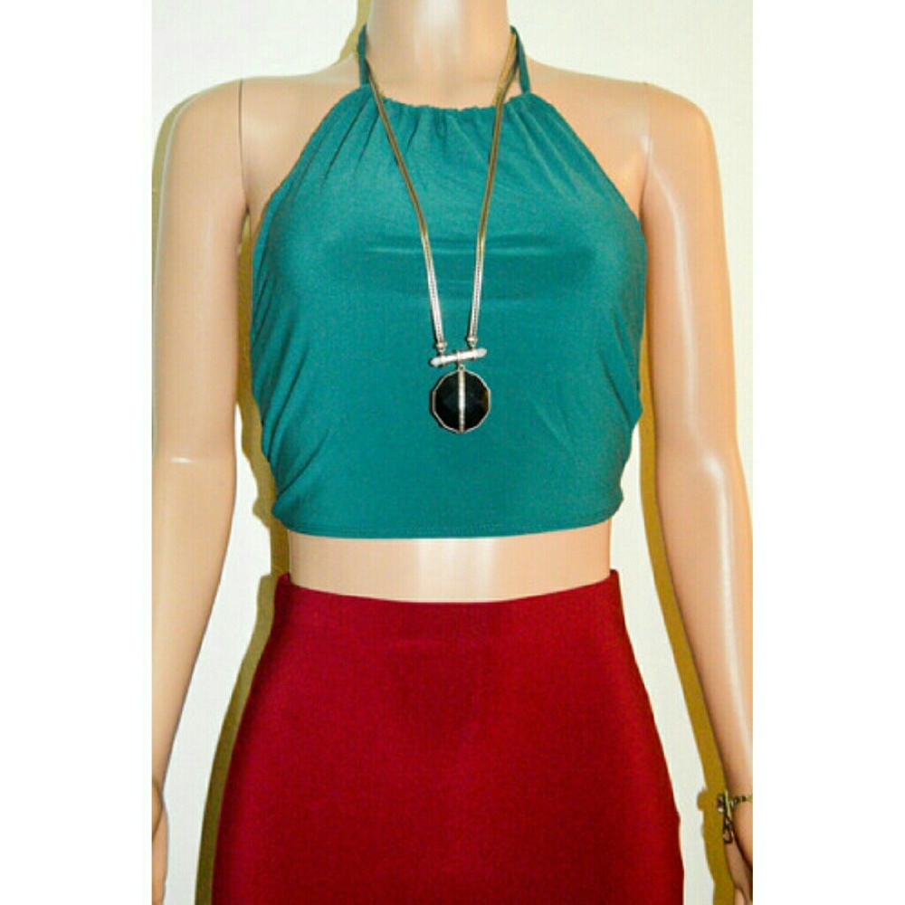 Halter Crop Top - Picture 3 of 3