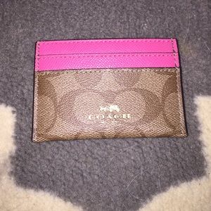 Coach Card Holder