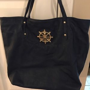 Mudpie Nautical Navy Purse