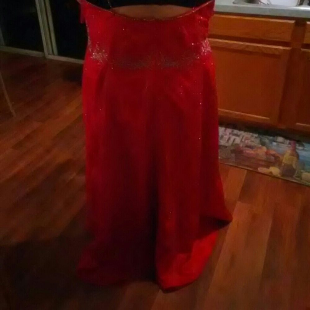 Size 26 Formal Wear Floor Length Gown w/Crytals