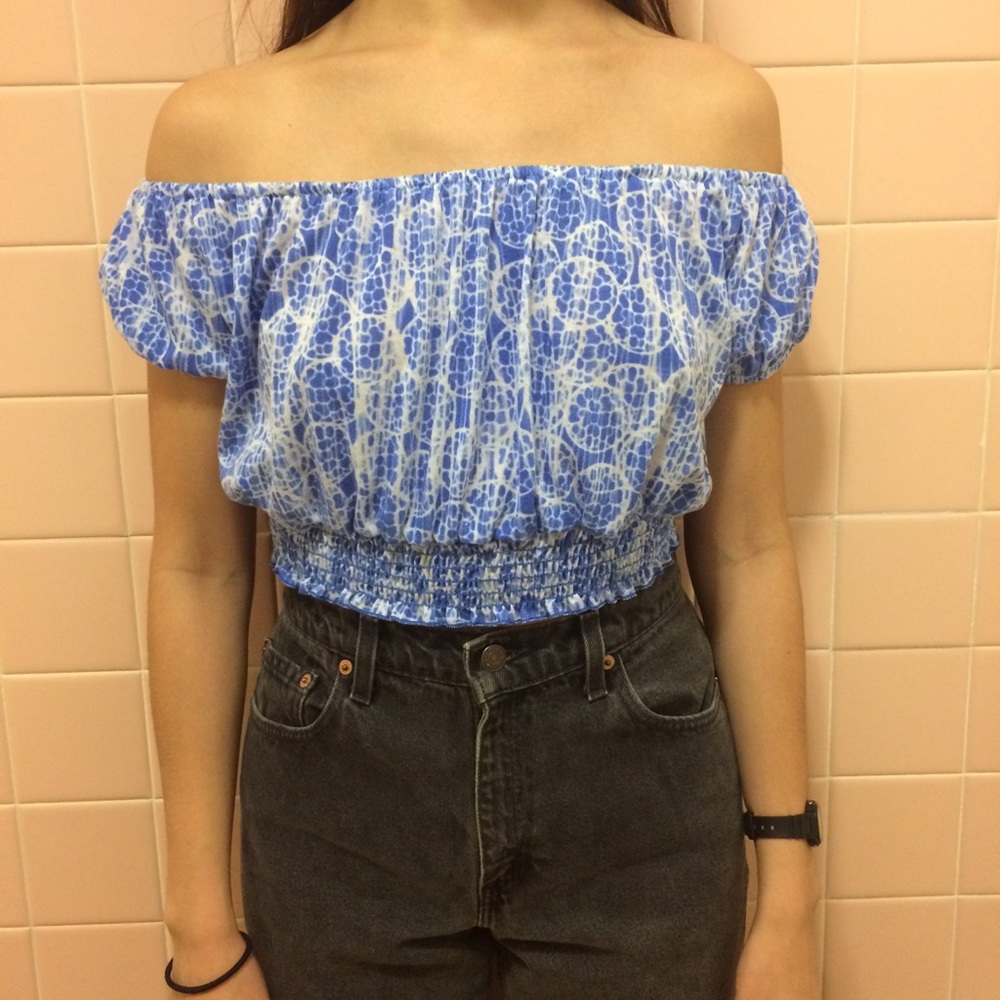 off the shoulder top