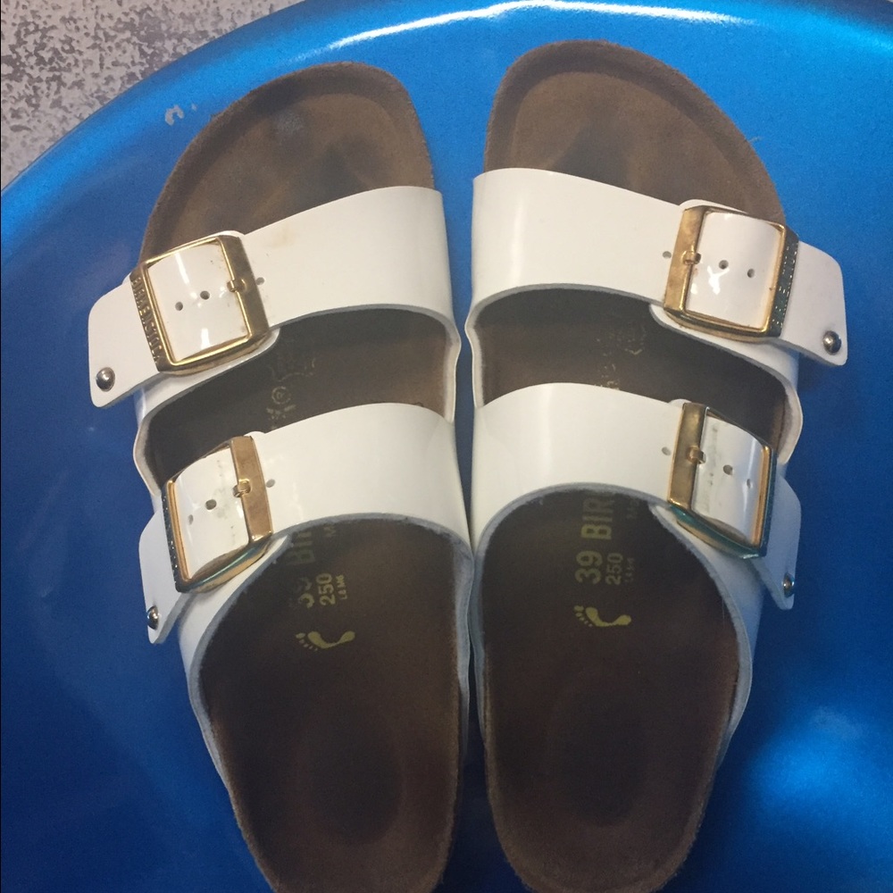 White Birkenstocks