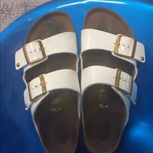 White Birkenstocks