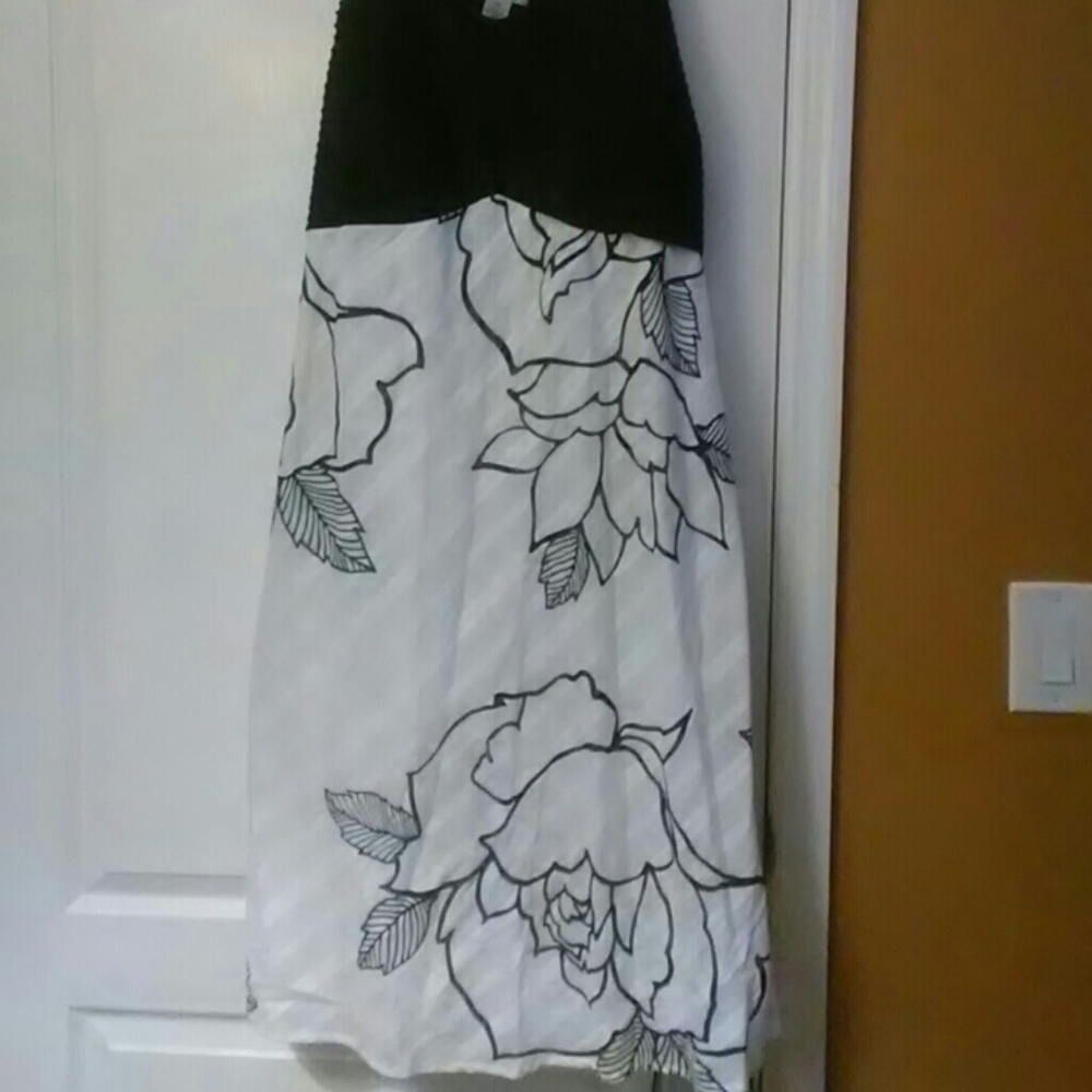 Black and White Dress