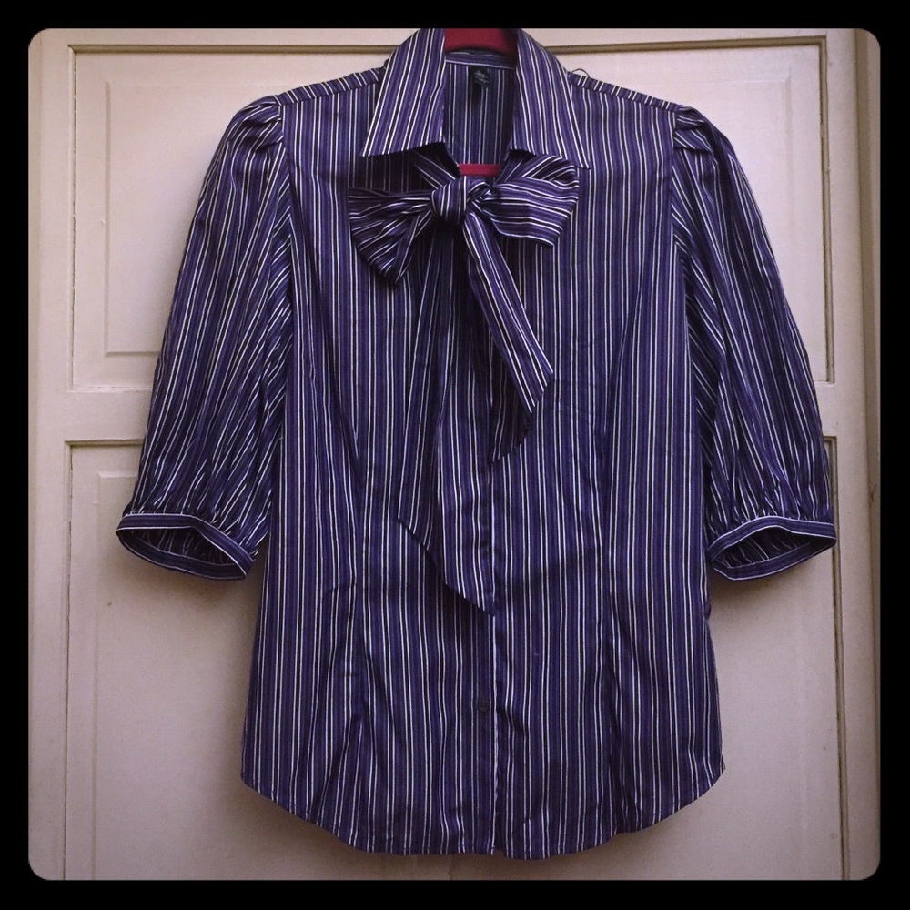 Lauren Ralph Lauren bow blouse
