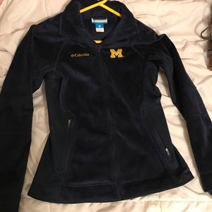 MICHIGAN COLUMBIA JACKET LIKE NEW!