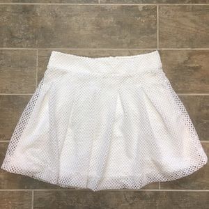 Banana republic eyelet A line skirt