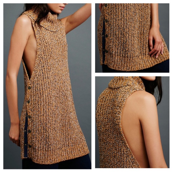 Free People Sweaters - Free People Sleeveless Knit Sweater