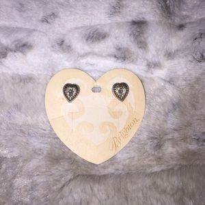 Brighton Heiress Heart Post Earrings