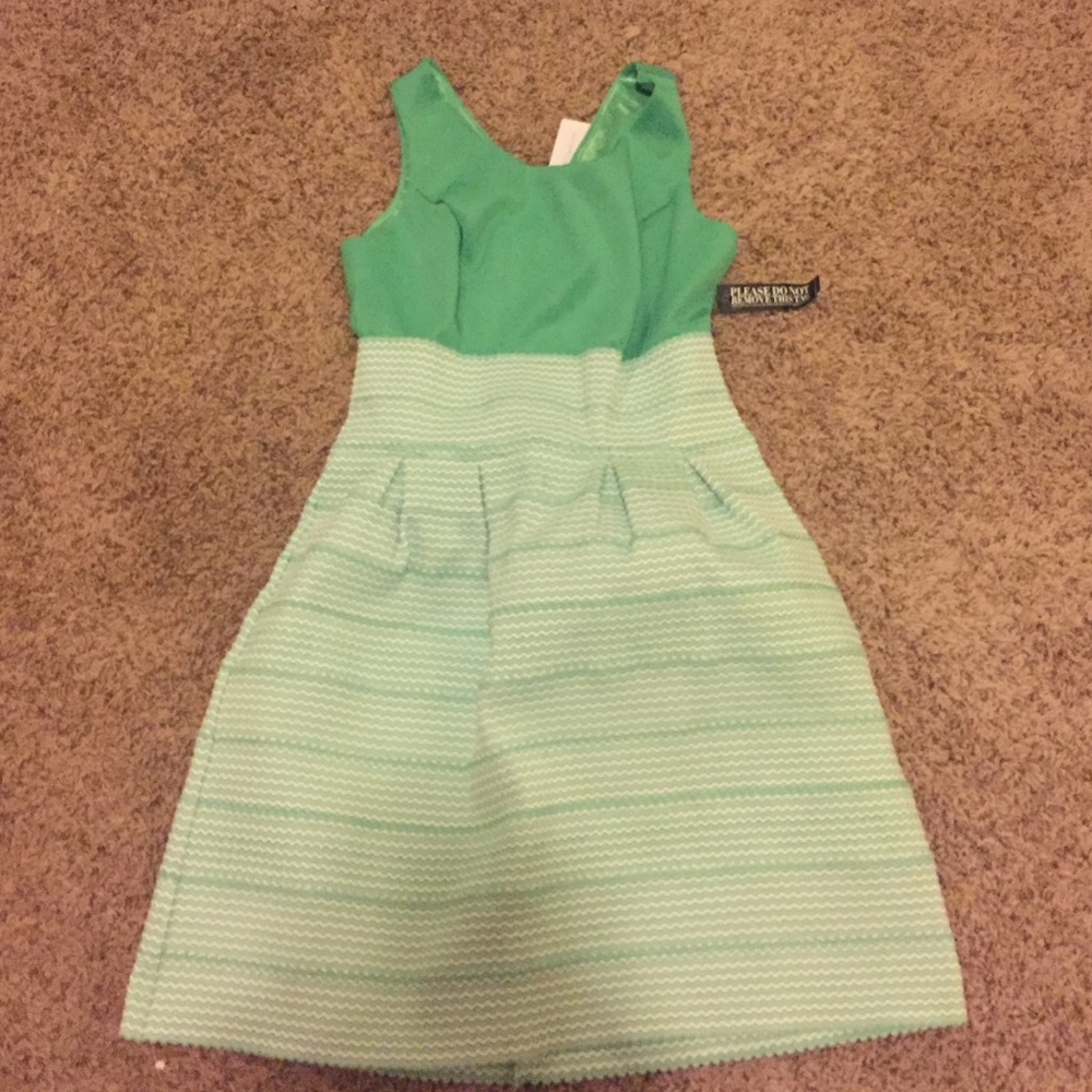 NWT beautiful green dress