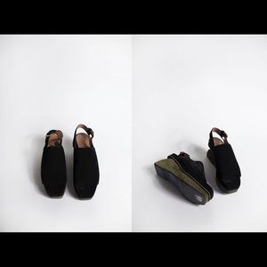 Marni Contrast Wedge Heel