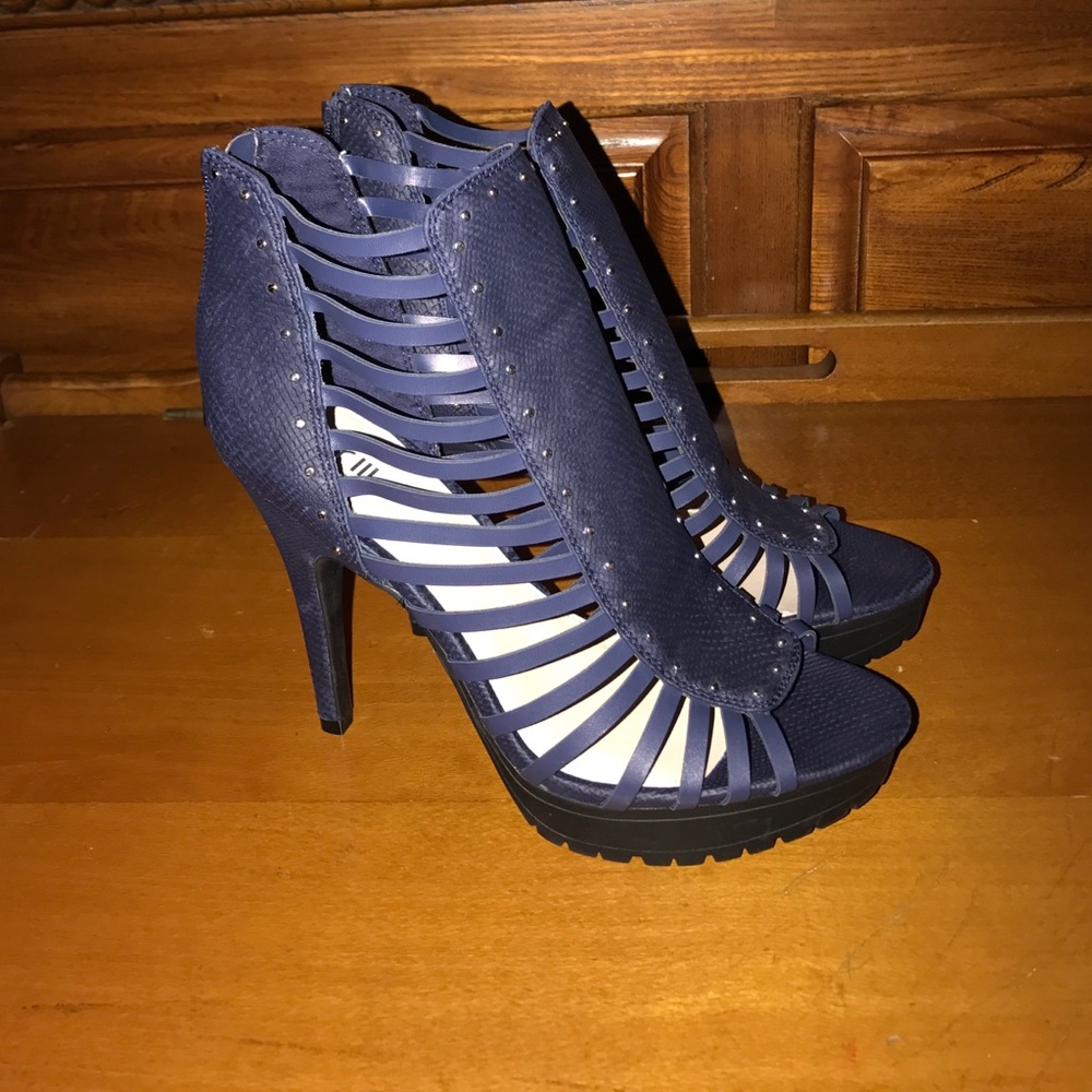 Blue Sandals