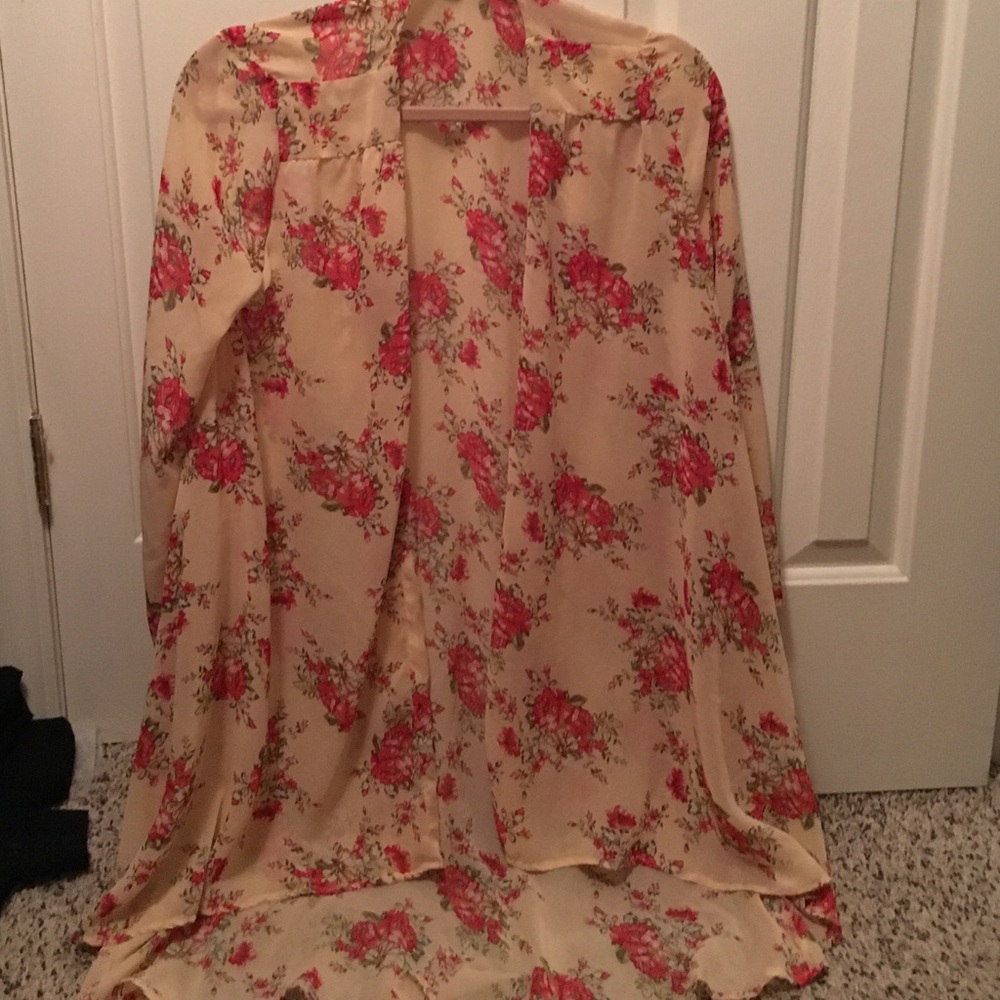 Long lightweight cardigan