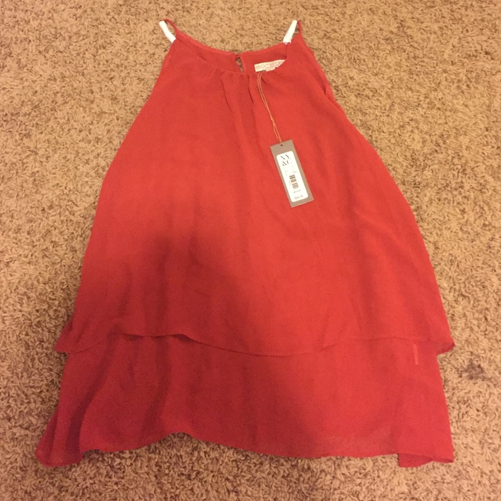 NWT burnt orange shirt