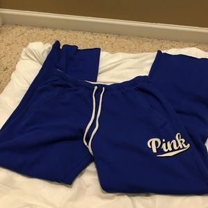 Royal Blue PINK boyfriend pants