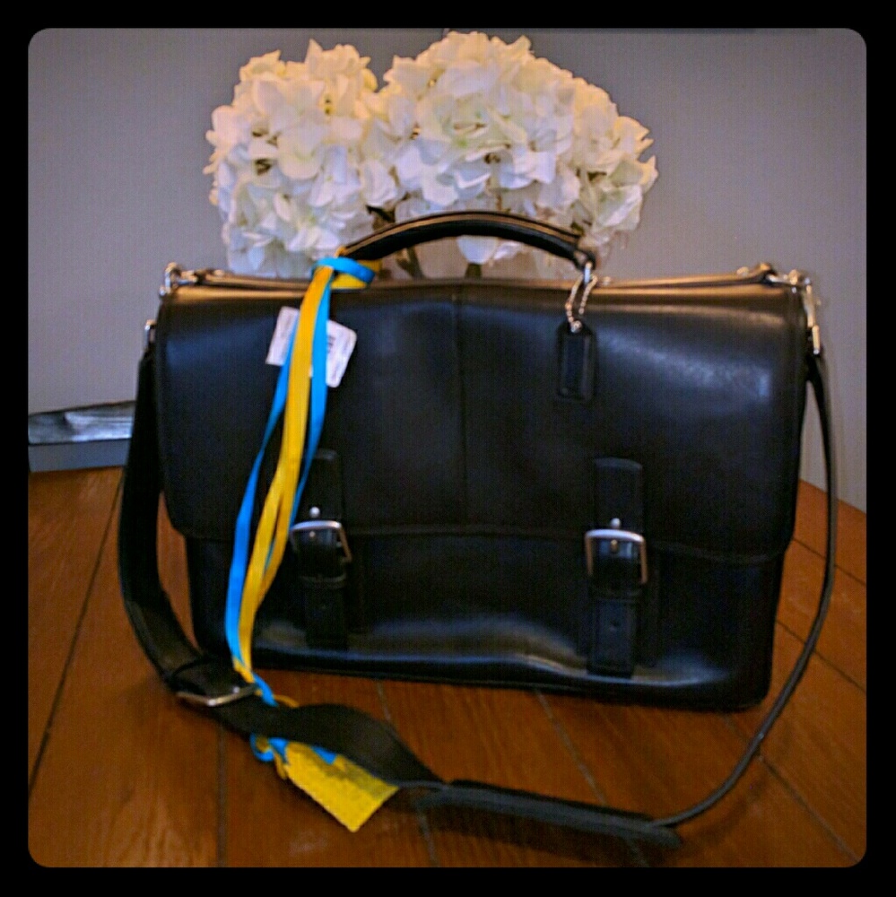 Coach brief case