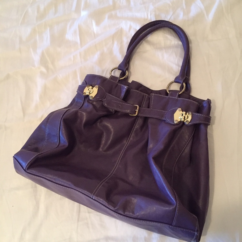 Purple Forever 21 Shoulder Bag - Picture 1 of 1