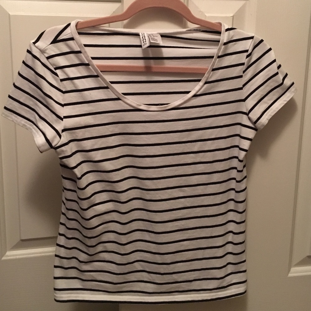 Stripped h&m shirt