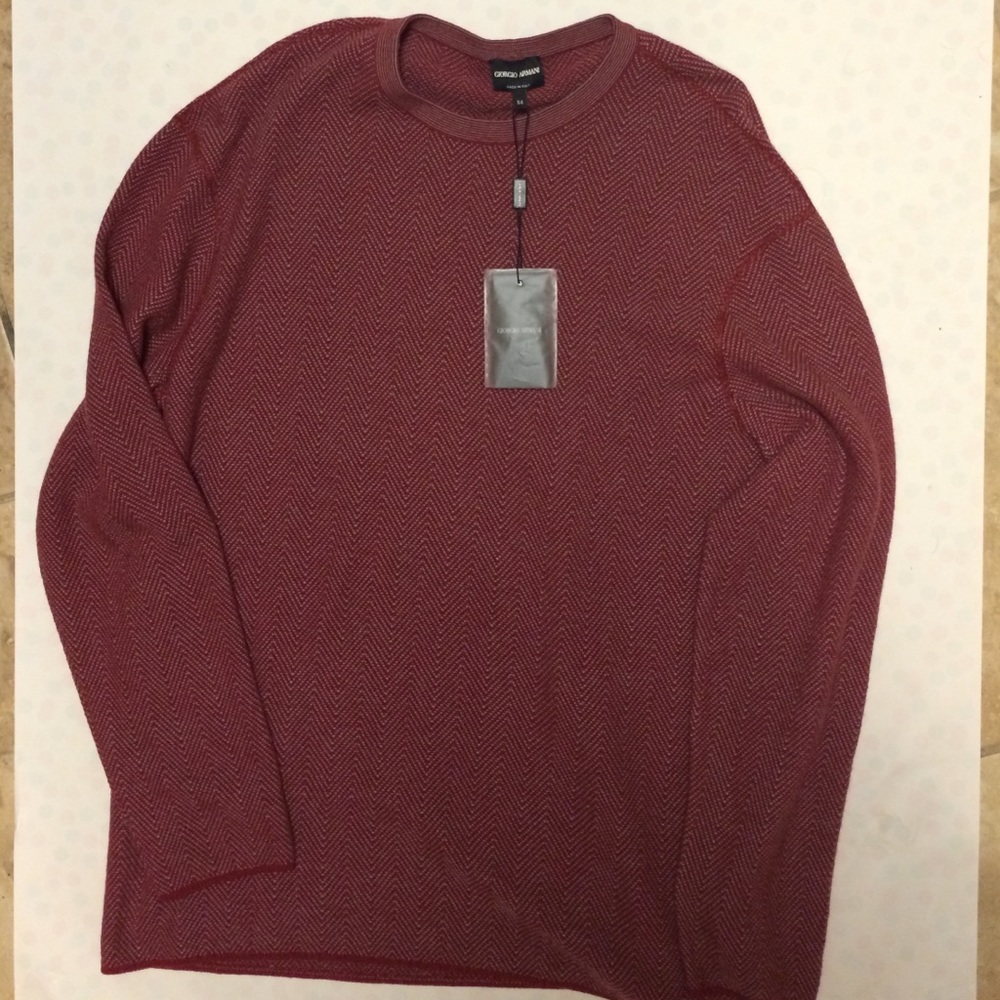 Men's Giorgio Armani Sweater • Cashmere • New WT