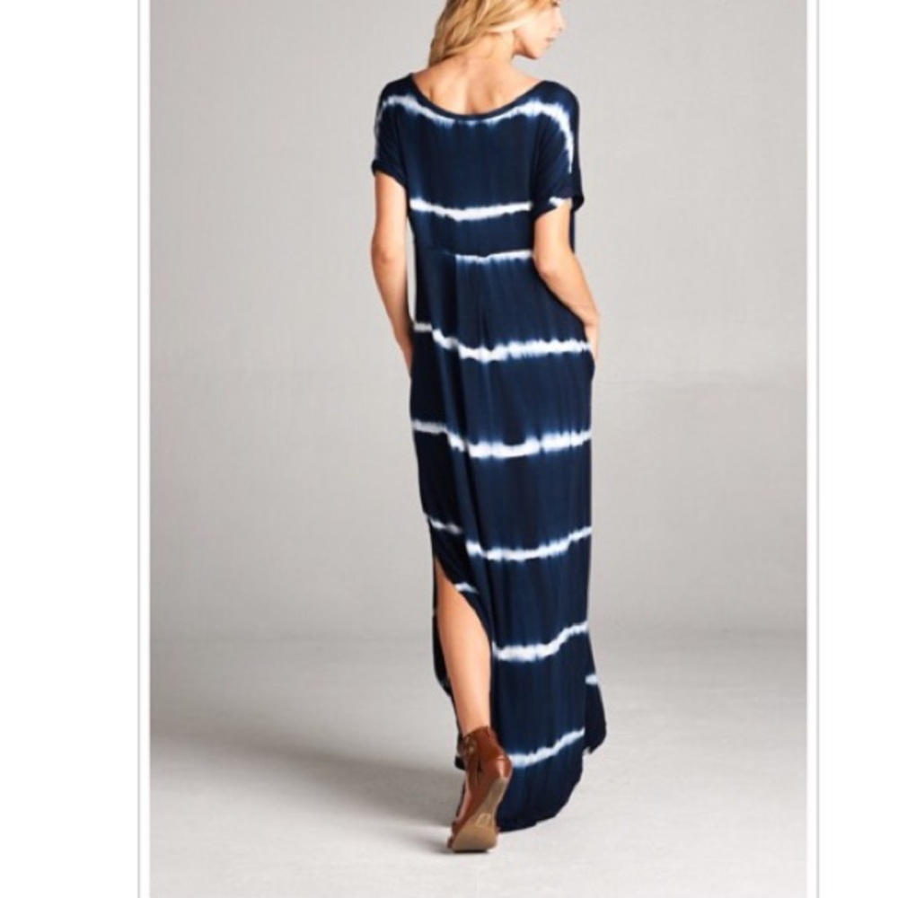 🆕 tie dye loose fit maxi dress - Picture 3 of 3