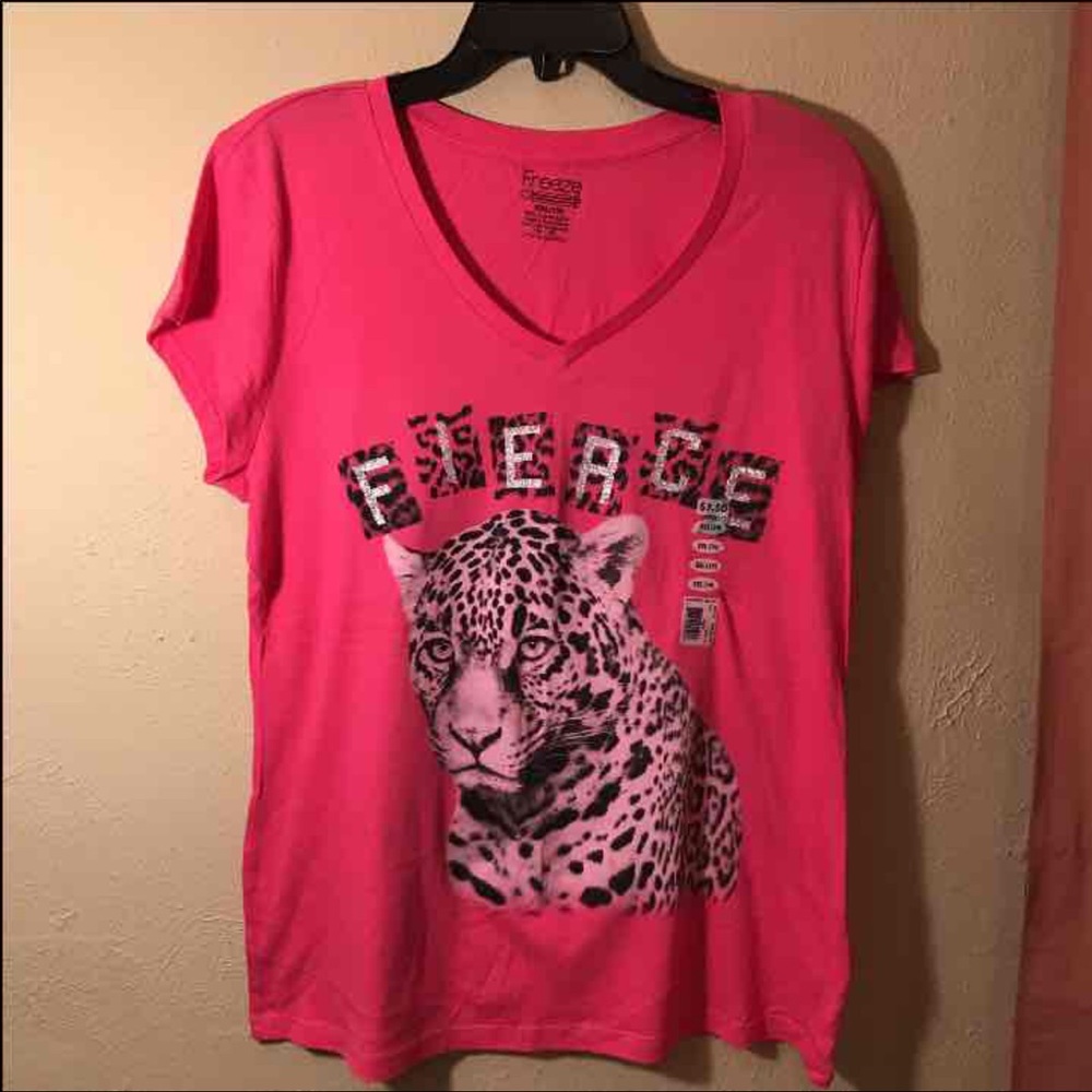New pink tee