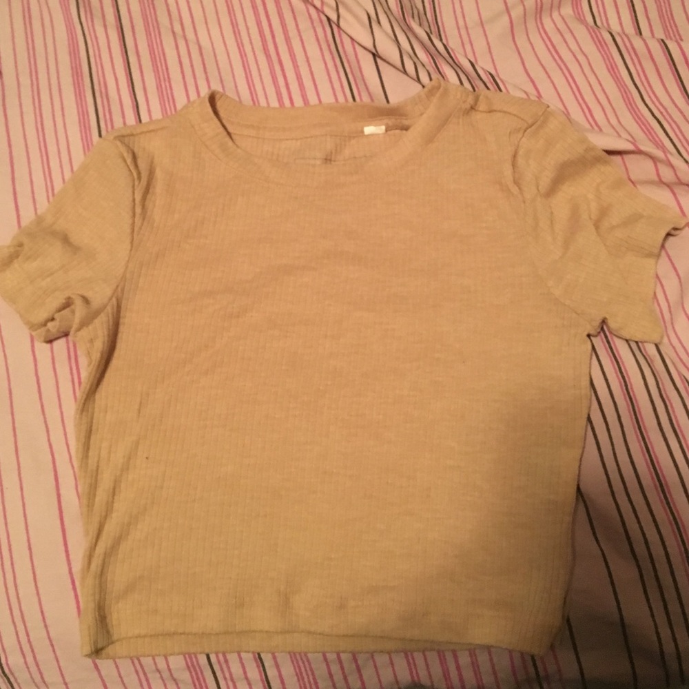 Pacsun light pink crop